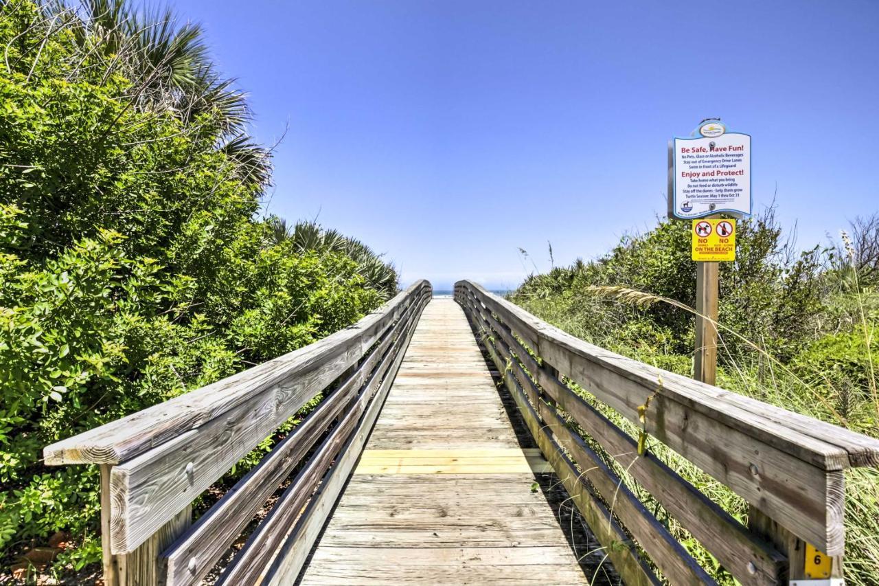 New Smyrna Beach Abode With Fire Pit, Walk To Beach! Villa Exterior photo